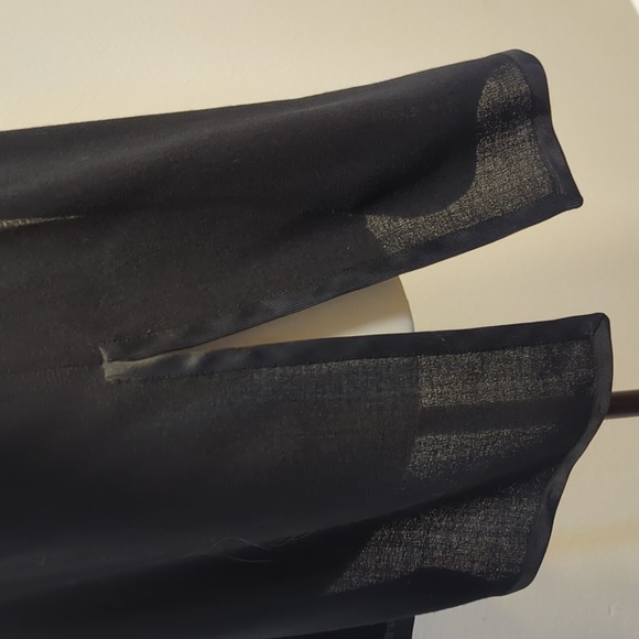 YSL black dressy wool open jacket size 44 - Picture 6 of 10